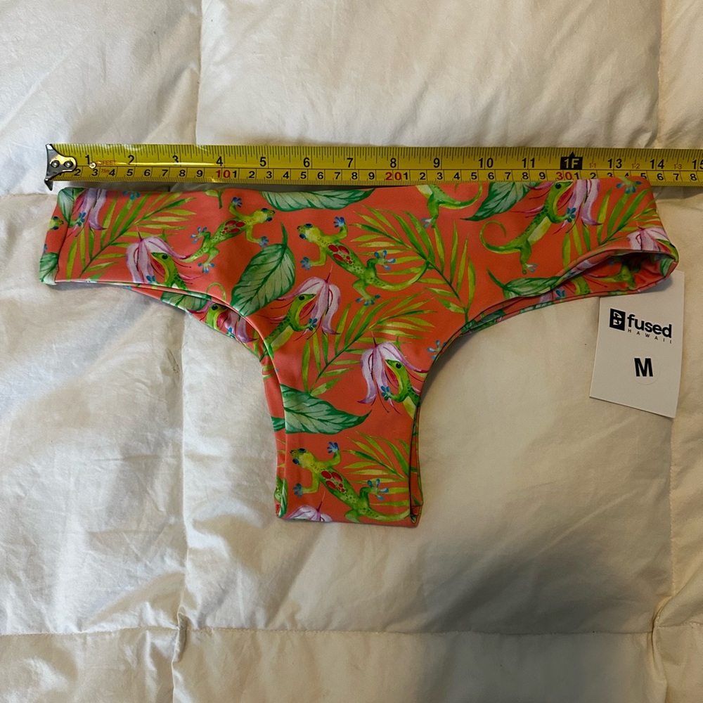 NWT Fused Hawaii Manini Bikini Bottom Hawaiian Moo